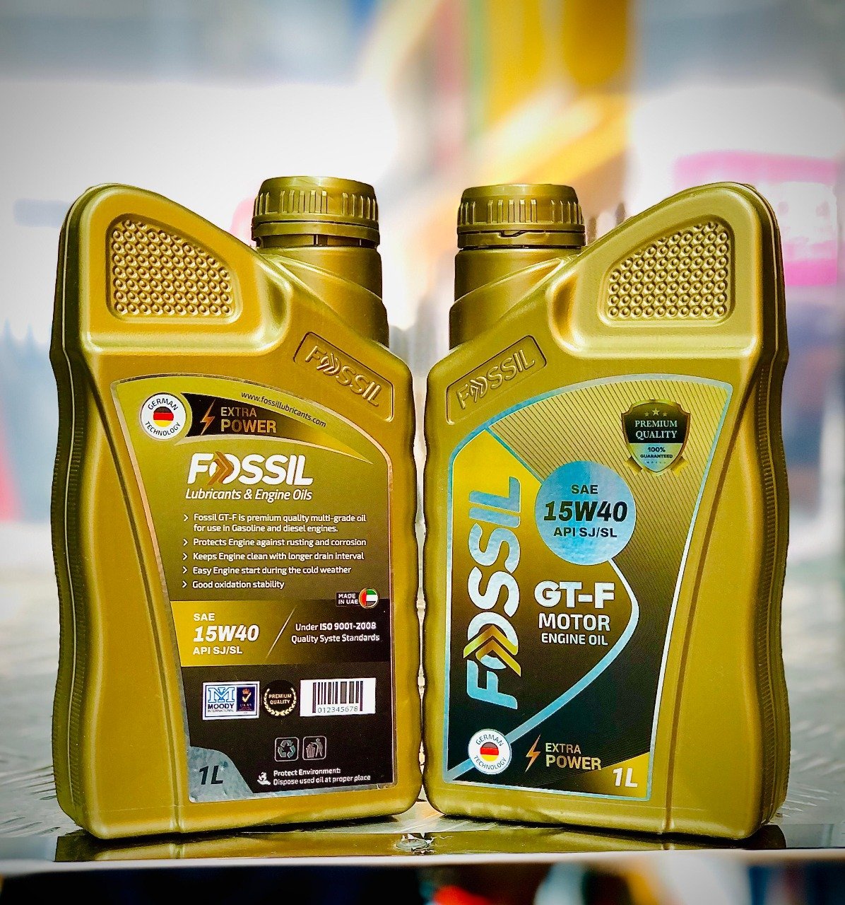 Huile moteur 15w40 essence  1litre