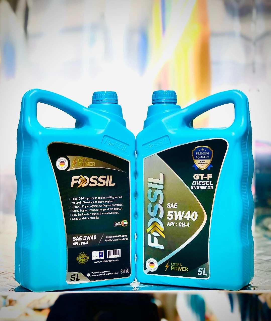 Huile Moteur 5w40 Diesel 5 Litres