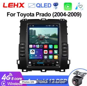 Android 12 pour Toyota Land cruiser 2004 - 2009