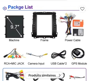 Android 12 pour Toyota Land cruiser 2004 - 2009